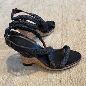 Women's vintage DKNY Braided Sandals- size 10